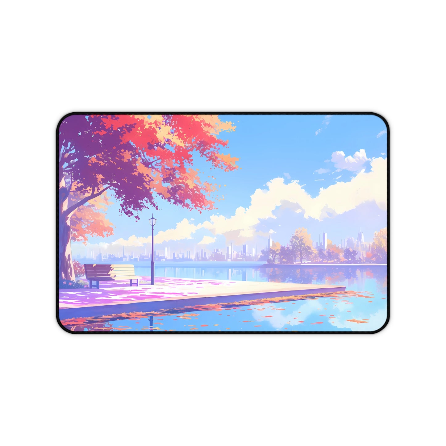 Autumn's Arrival - Fall Anime Desk Mat