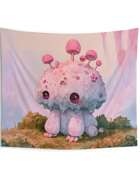 Creammold - Pastel Anime Fungi Tapestry