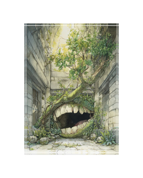 Great Mouth - Dreamblock Acrylic Block Art