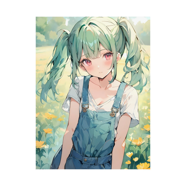 April Reverie - Cute Girl Anime Poster
