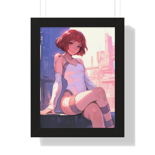 Shining Future - Anime Framed Poster