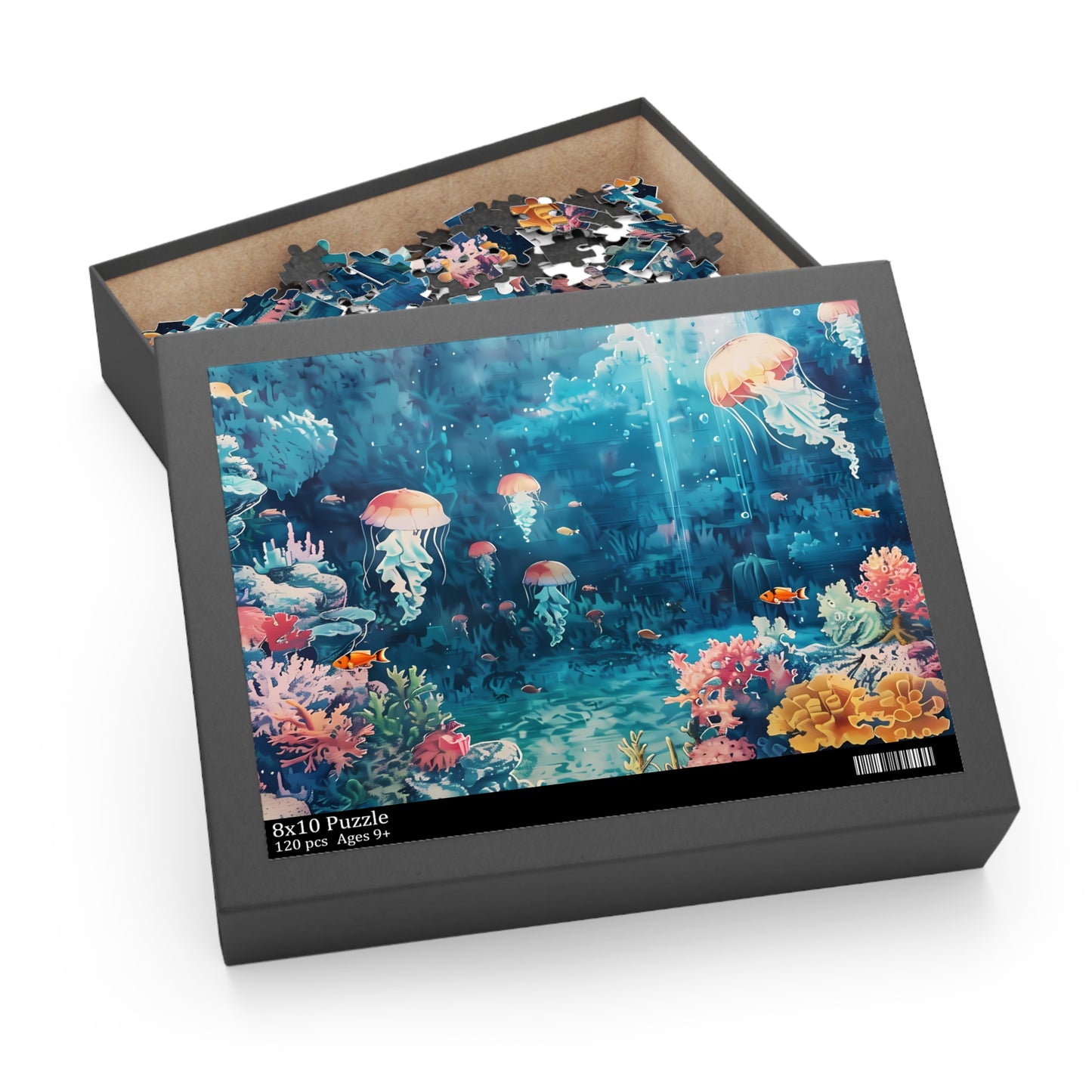 Jellyfish Reef - Aesthetic Underwater Puzzle