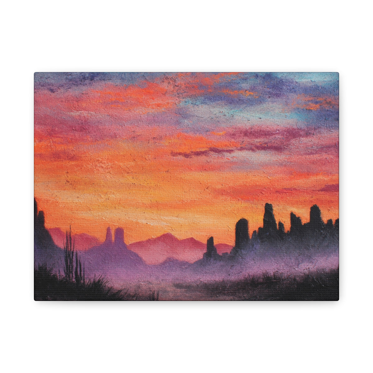 Last Light - Textured Fantasy Wall Art