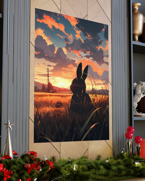 One Last Look - Cute Anime Poster