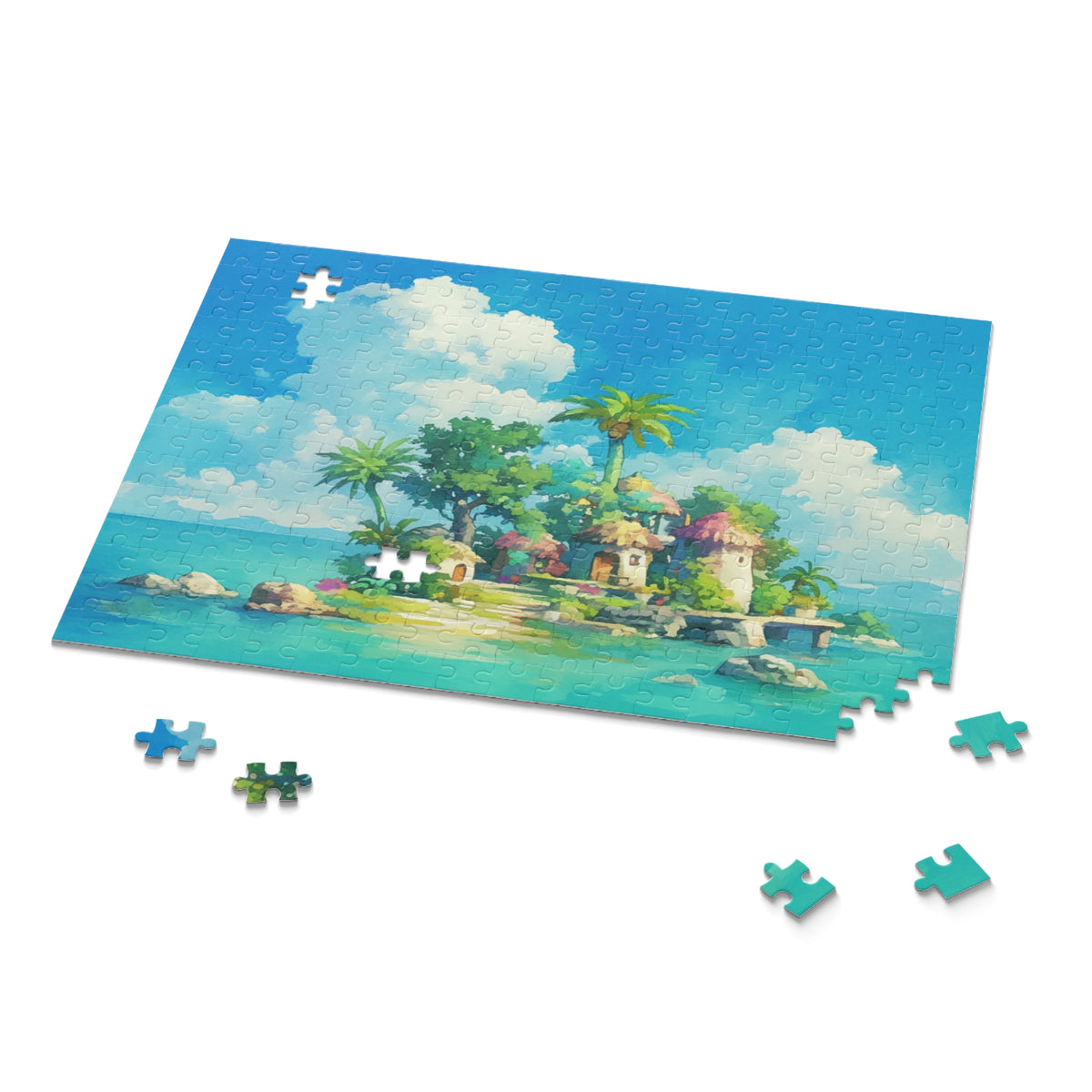 Tropical Sanctuary - Anime Summer Puzzle