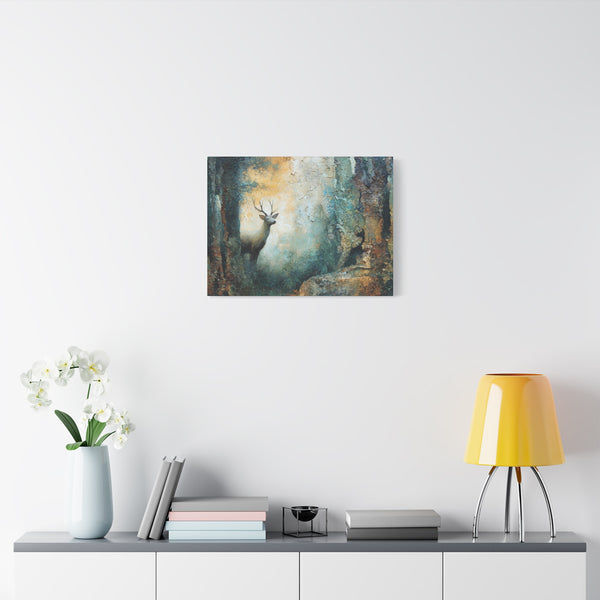 Emerging Buck - Textured Wall Art