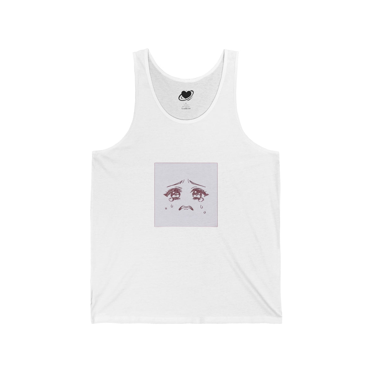 Tears — Cute Crying Anime Tank Top