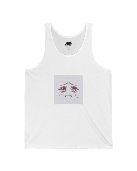 Tears — Cute Crying Anime Tank Top