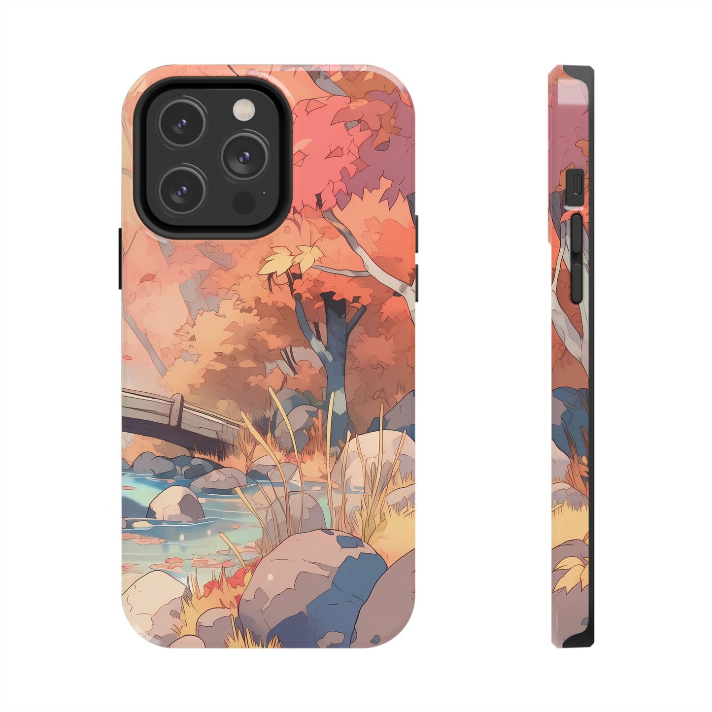 Amberglow - Anime Fall Phone Case