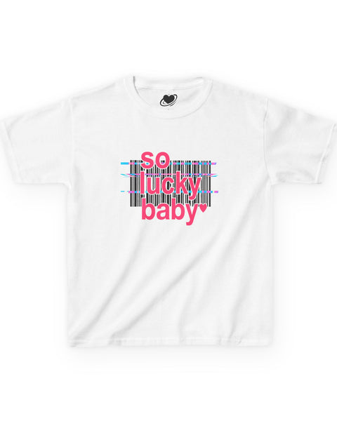 So Lucky Baby - Barcode Baby Tee