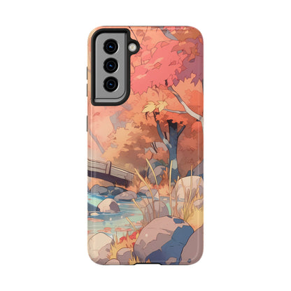 Amberglow - Anime Fall Phone Case