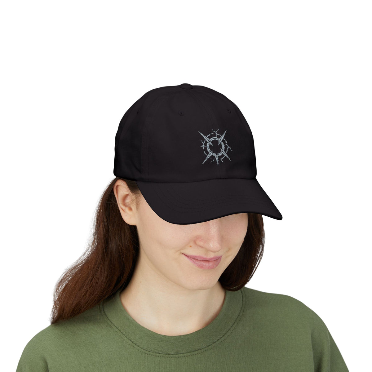 Symbol of Lightning - Embroidered Cotton Baseball Cap