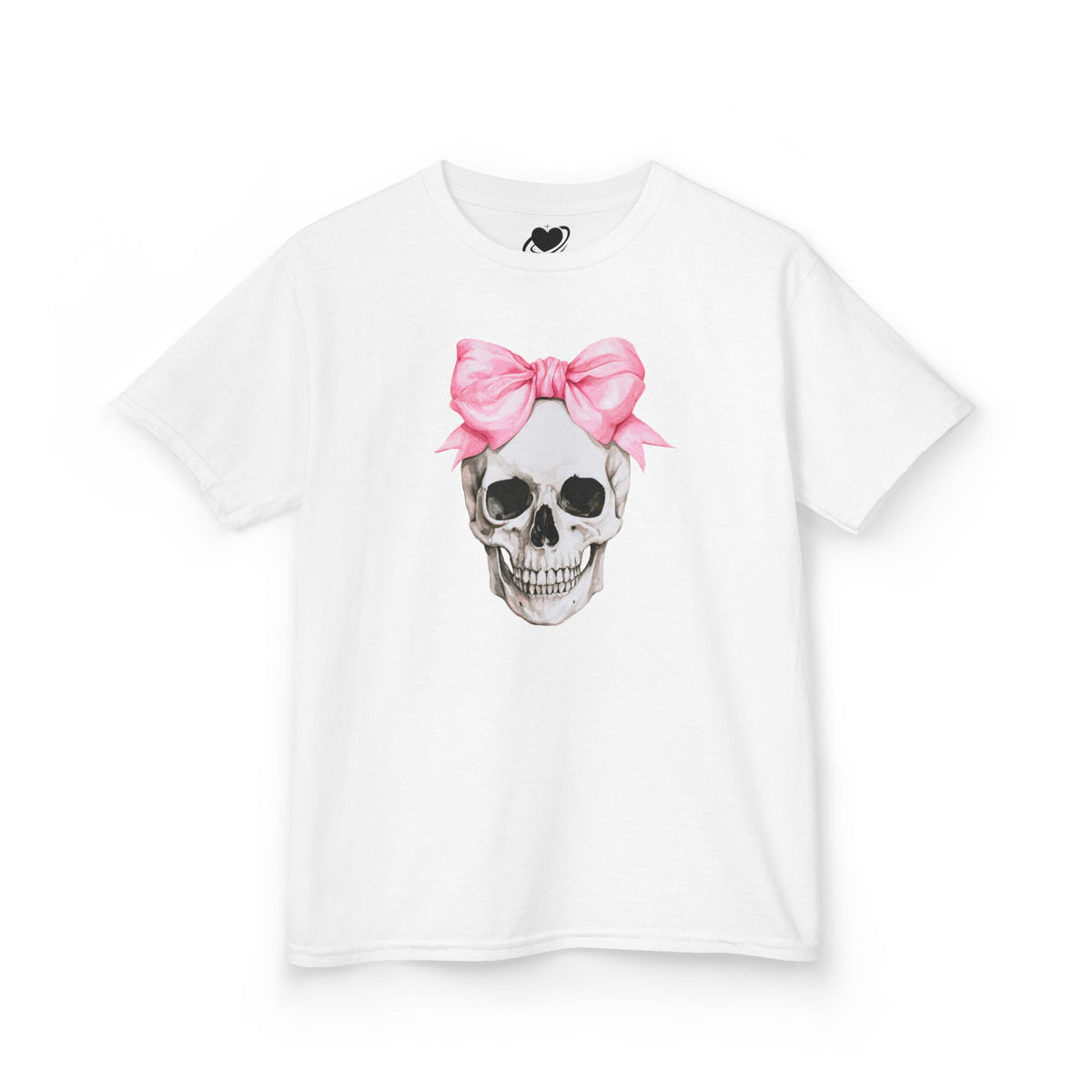 Coquette Skull - Vintage Style Baby Tee