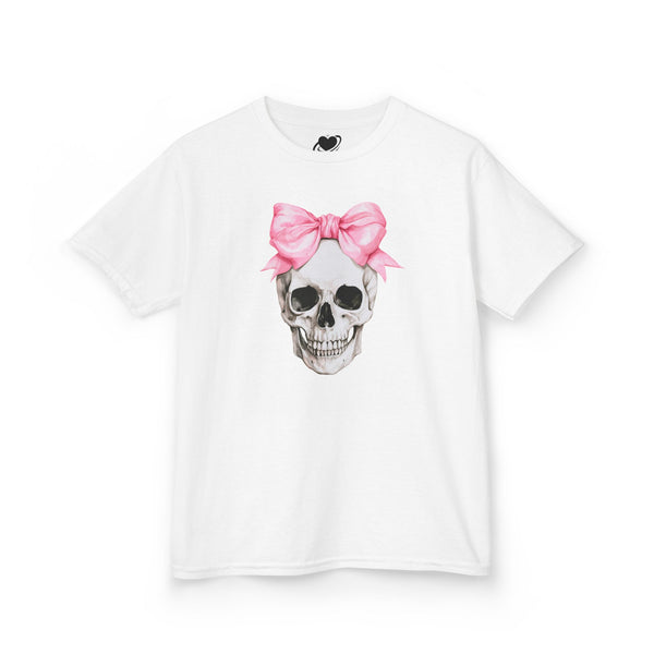 Coquette Skull - Vintage Style Baby Tee