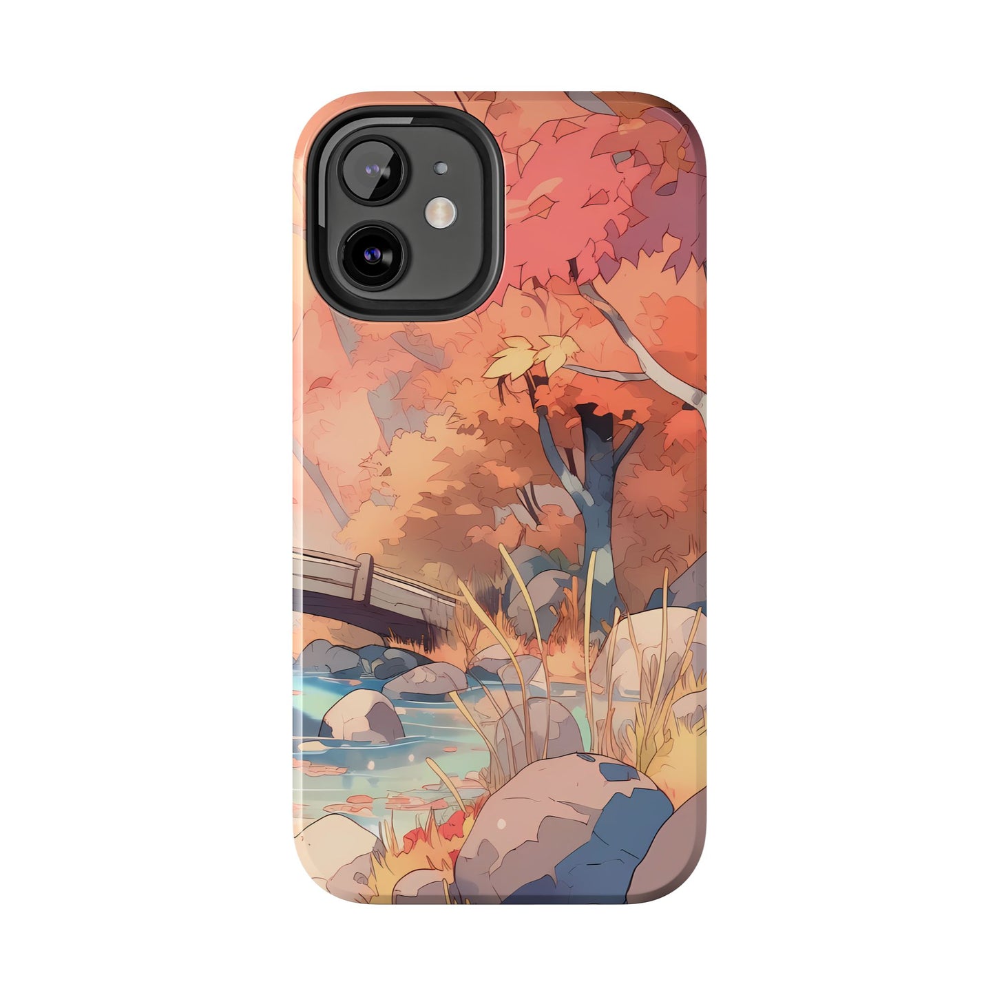 Amberglow - Anime Fall Phone Case