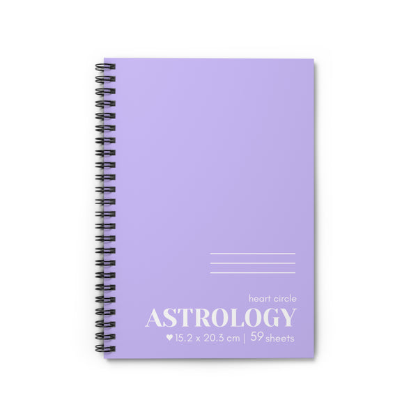 Astrology Class - Soft Spiral Notebook For School
