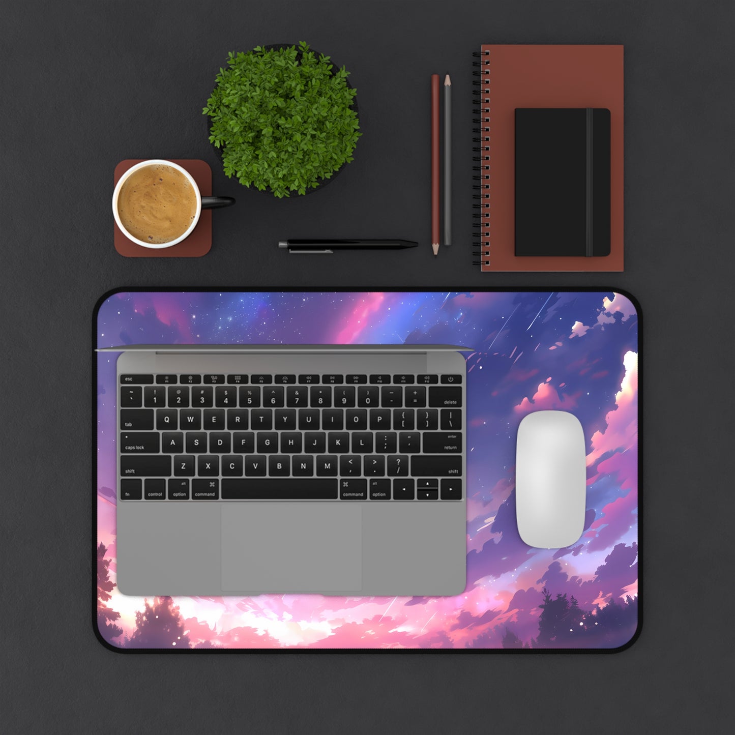 Spectral Sky - Aesthetic Anime Desk Mat