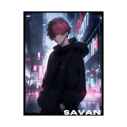 Savan Son of Spheres - Anime Poster