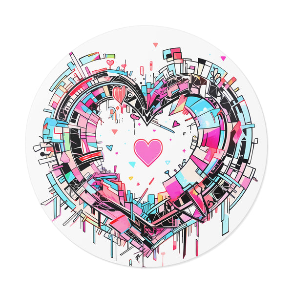 Discord of the Heart - Vinyl Laptop Sticker