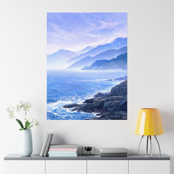 Untold Azure - Light Fantasy Poster