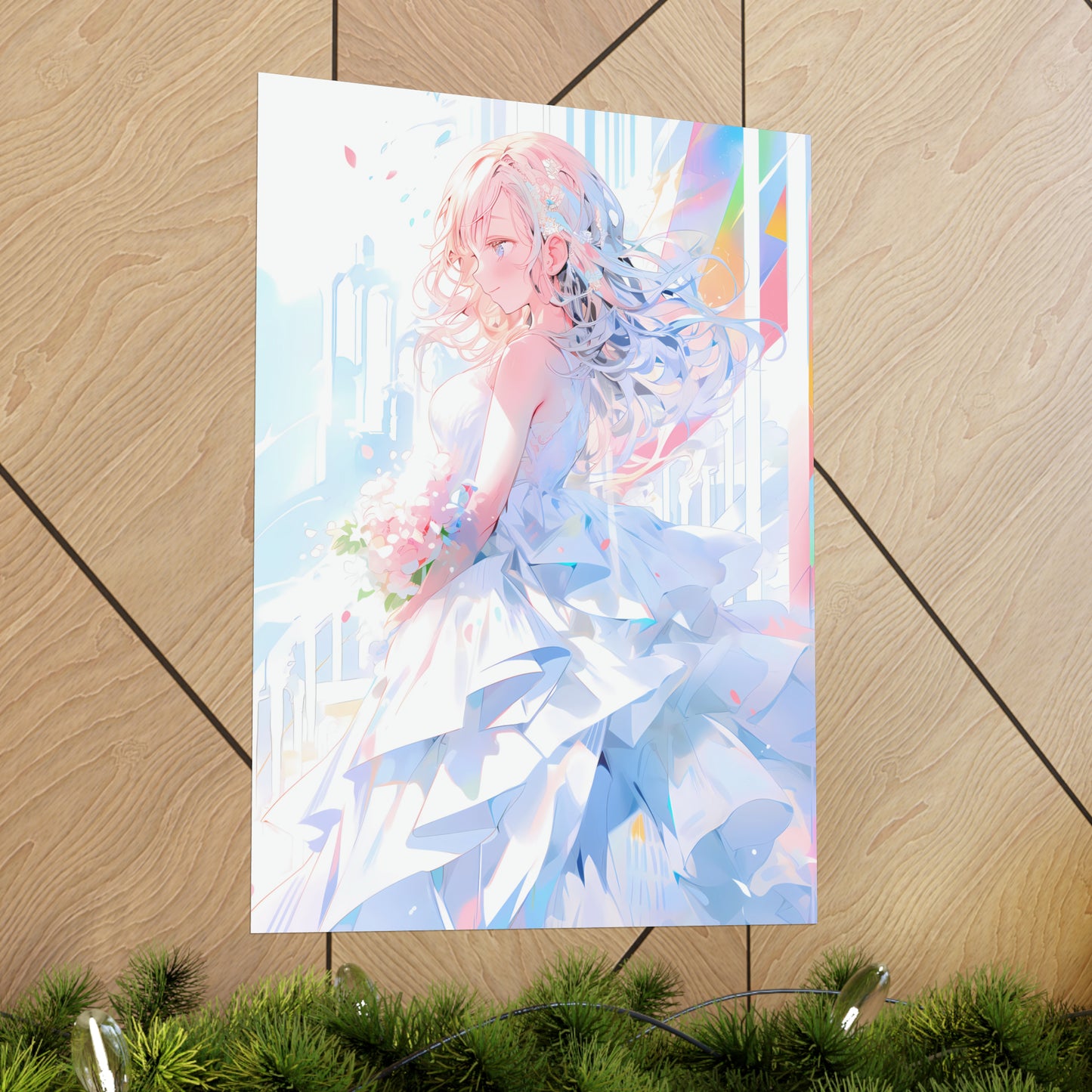 The Bride - Beautiful Anime Girl Poster