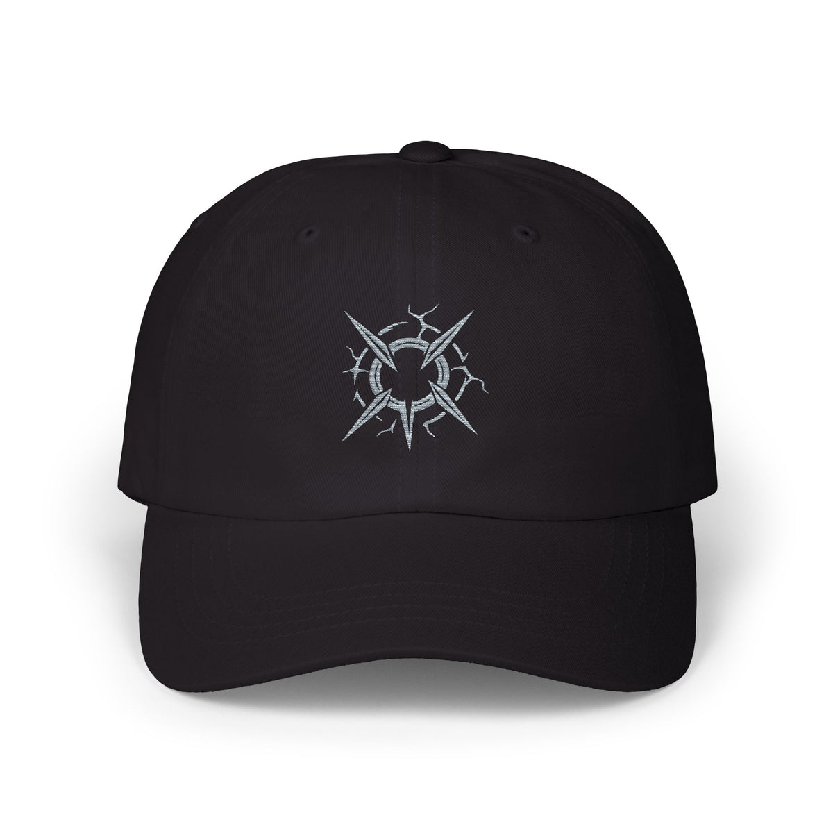 Symbol of Lightning - Embroidered Cotton Baseball Cap