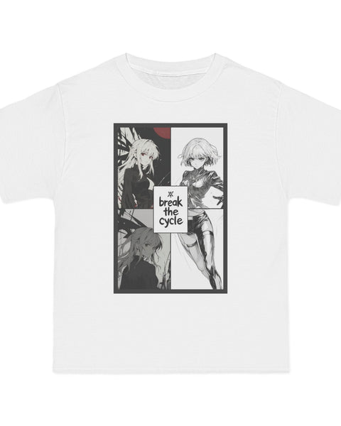 Break The Cycle - Oversized Anime T-Shirt