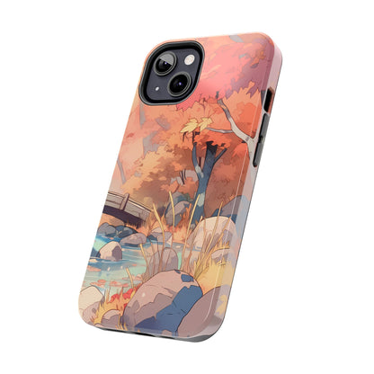 Amberglow - Anime Fall Phone Case