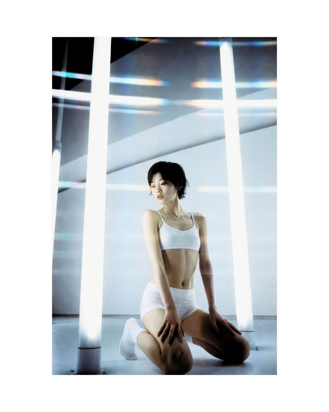 Light Chamber -  Dreamy 2000's Futurism Pinup Poster