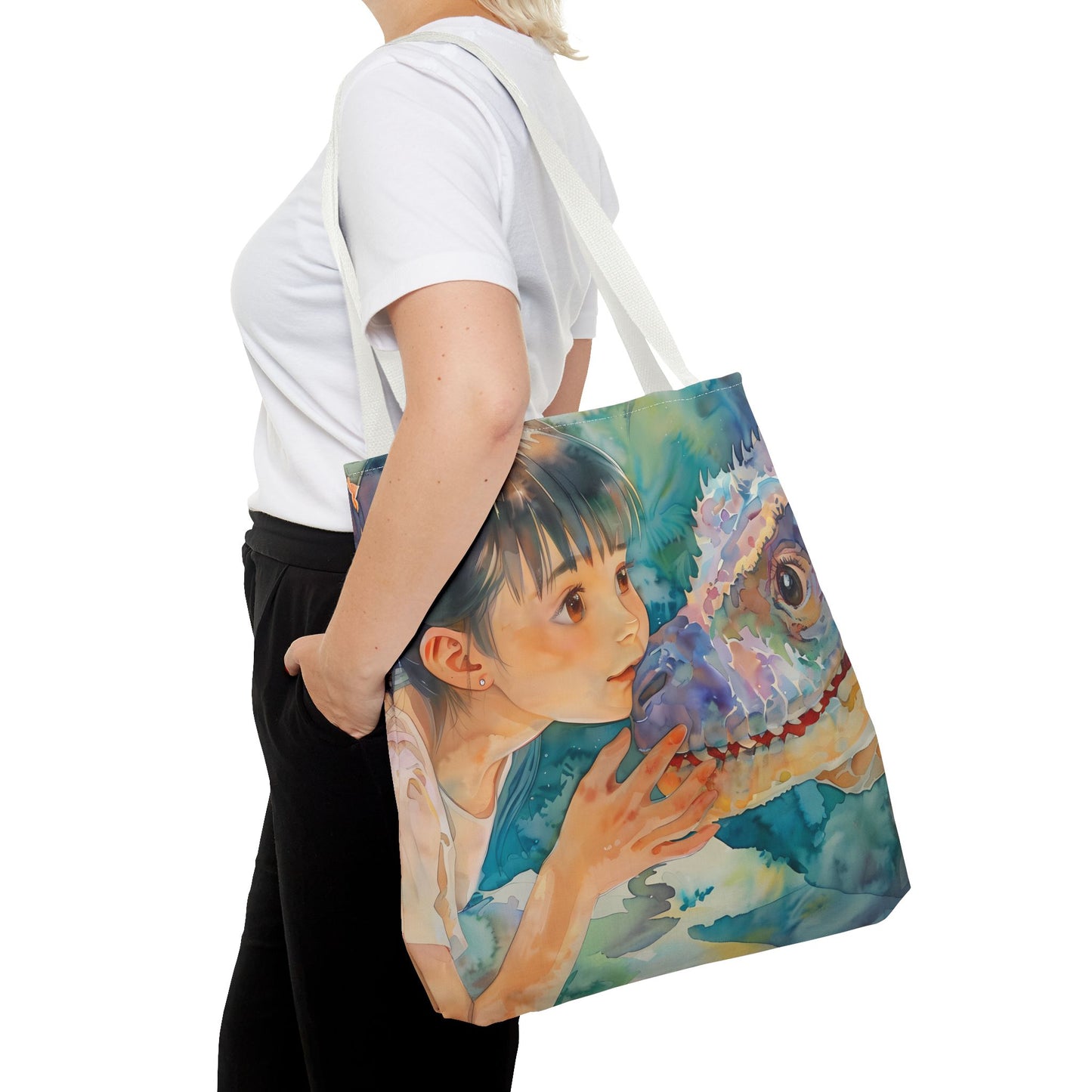 Dragon Tamer - Cute Anime Tote Bag
