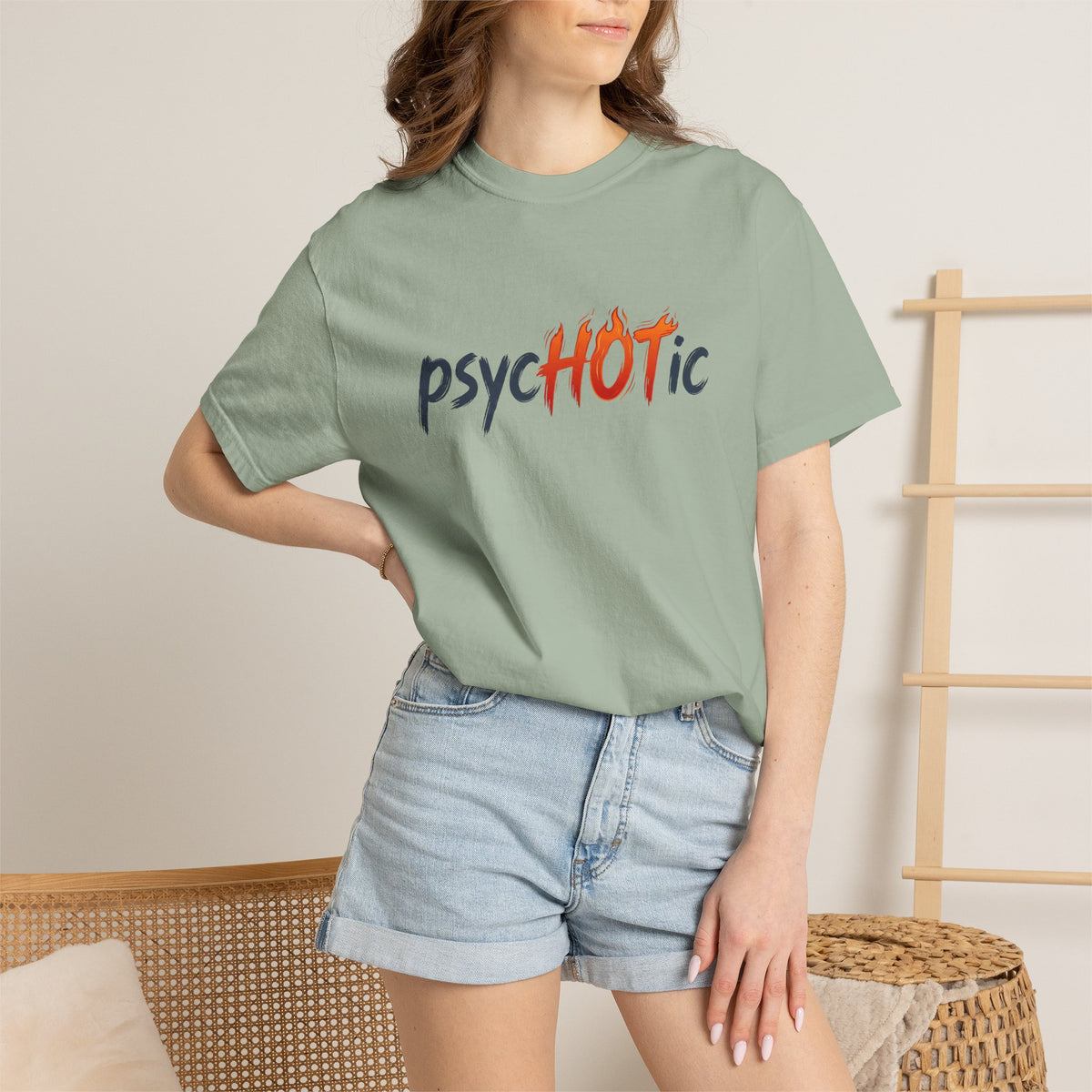 PsycHOTic - Flame Graphic T-Shirt