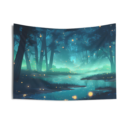 Light My Way - Aesthetic Anime Tapestry