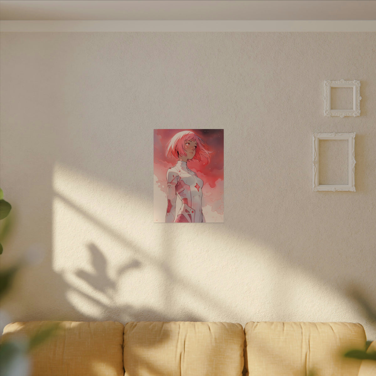 Hikari Child of Light - Anime Girl Watercolor Poster