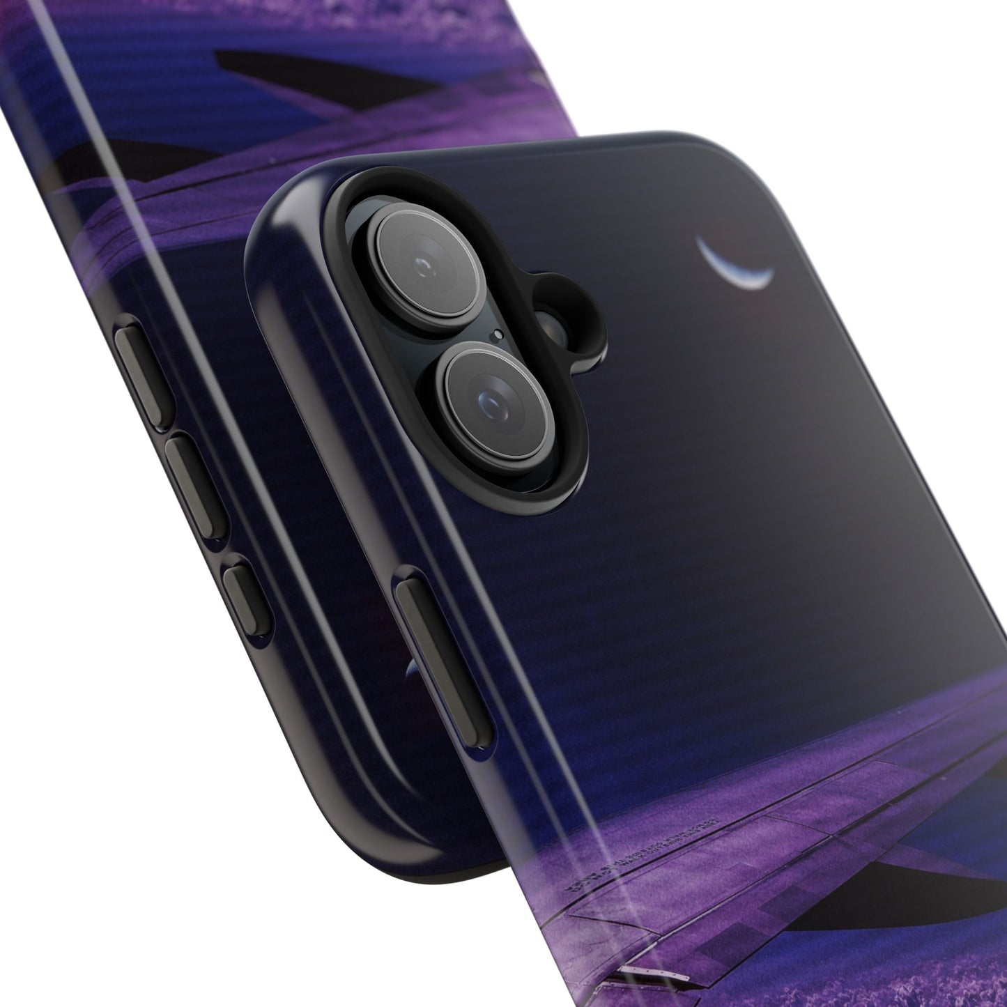 Synthetic Dreams - Aesthetic Purple Phone Case