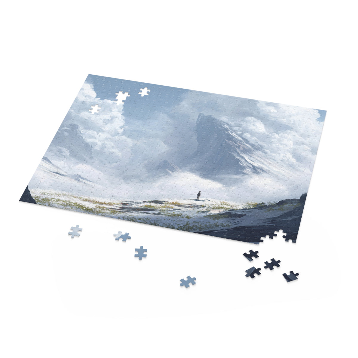 Ivory Heights - White Fantasy Puzzle