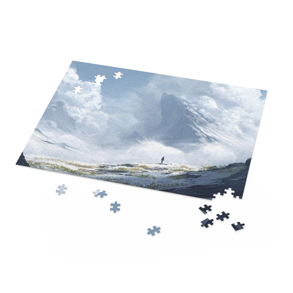 Ivory Heights - White Fantasy Puzzle