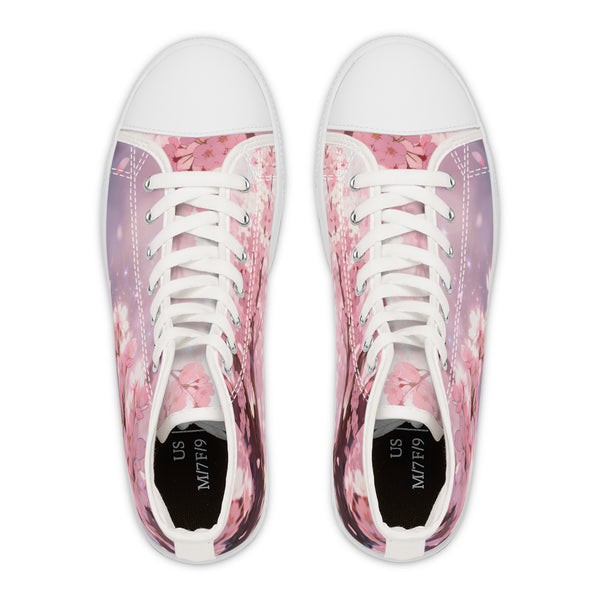 Sakura Dream - Anime High-Top Sneakers