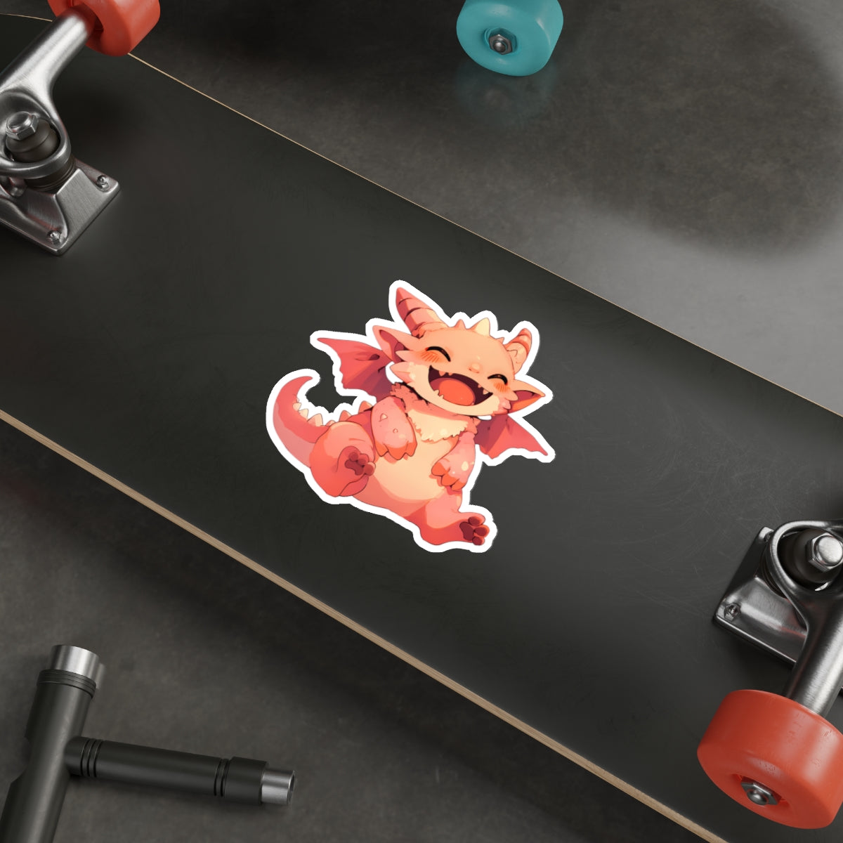 Borpo The Vault Dragon - Cute Anime Sticker