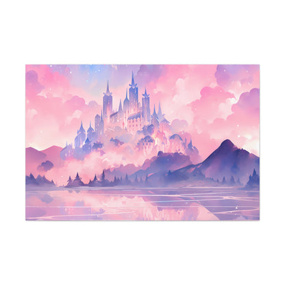 Mystical Stronghold - Anime Canvas Print