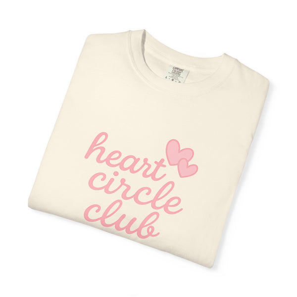 Heart Circle Club - Official Cute Graphic T-Shirt