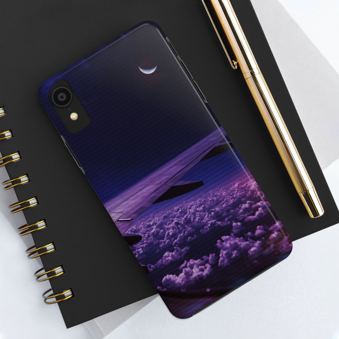 Synthetic Dreams - Aesthetic Purple Phone Case