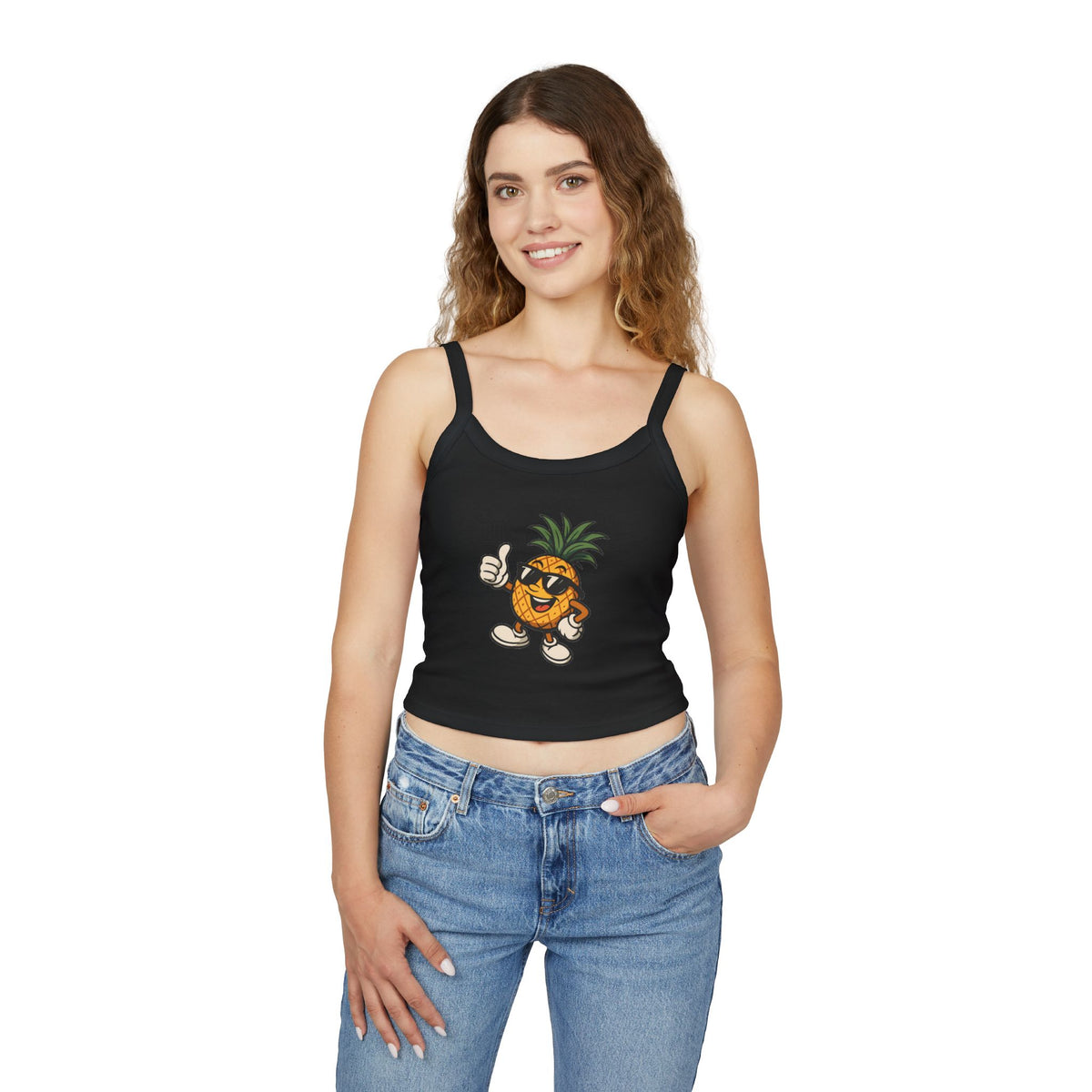 Mister Maui - Cute Retro Spaghetti Strap Tank Top