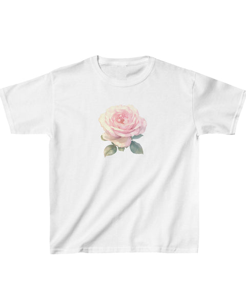 Una Flor Para Ti - Pink Rose Baby Tee