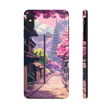 Temple Street - Anime Cherry Blossom Phone Case