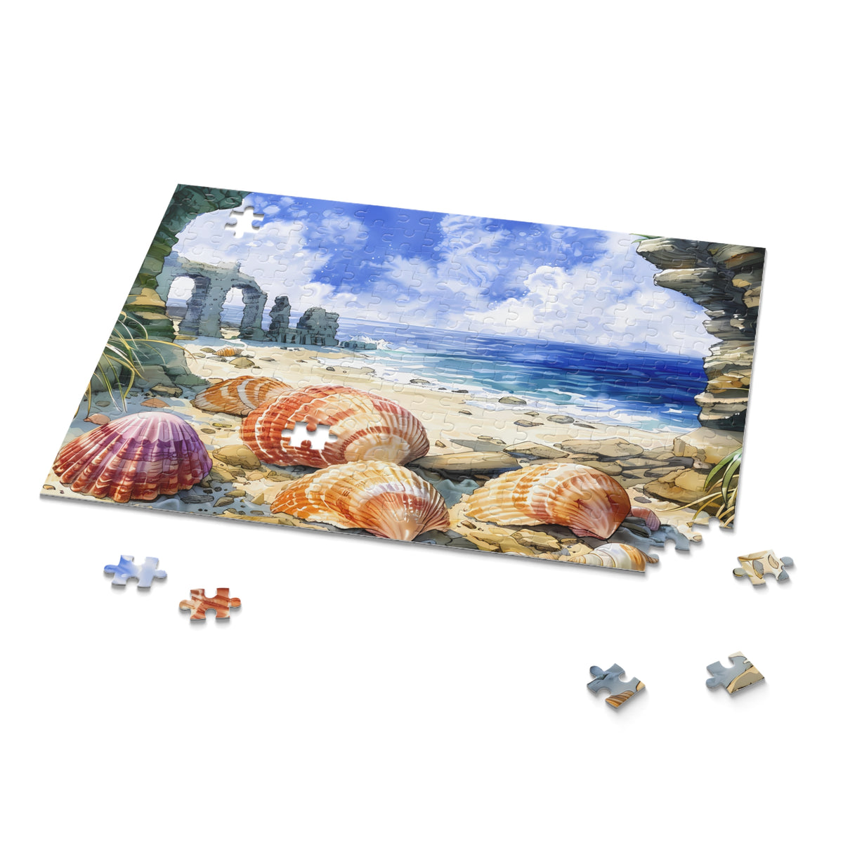 Forgotten Coast - Anime Beach Puzzle