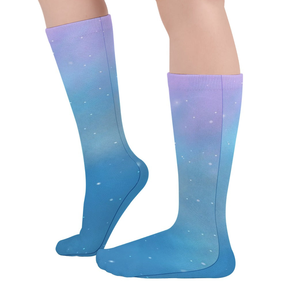 Arctic Sky - Cute Aesthetic Socks