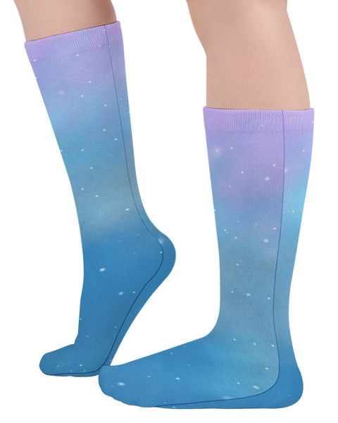 Arctic Sky - Cute Aesthetic Socks