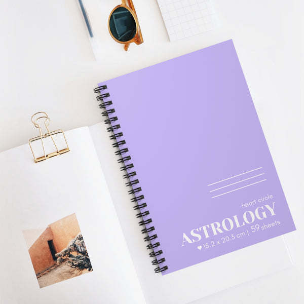 Astrology Class - Soft Spiral Notebook For School