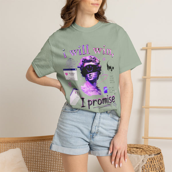 I Will Win - Schizopost Vaporwave Aesthetic T-Shirt