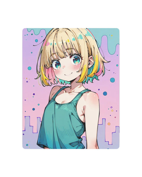 K.D. Pastel Twilight - Cute Anime Metal Poster